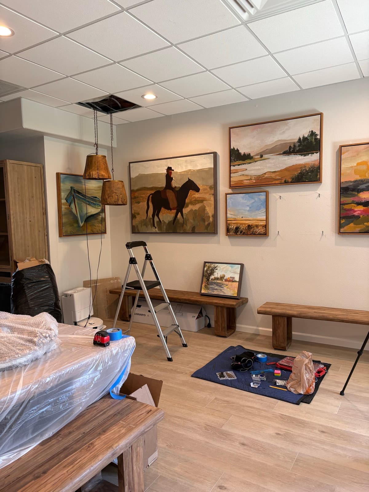 Painting and Artwork Hanging photo 5