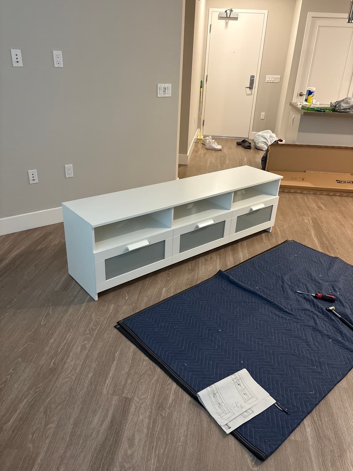 Media Console Assembly