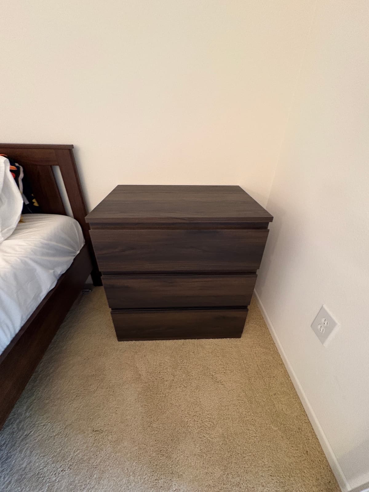 IKEA STORKLINTA Nightstand Assembly